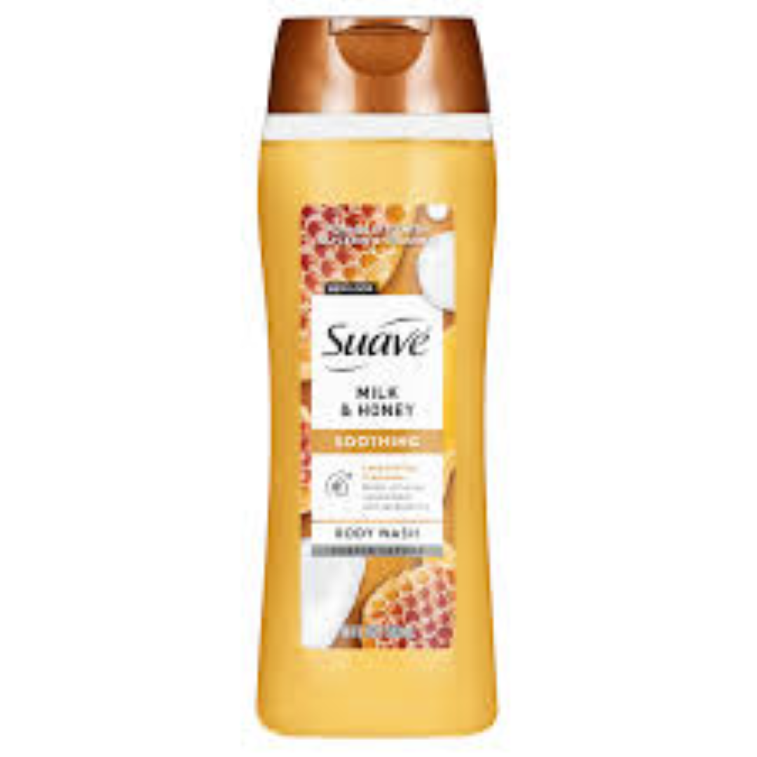 SUAVE ESS B/WASH MILK & HONEY SPLASH 354ML